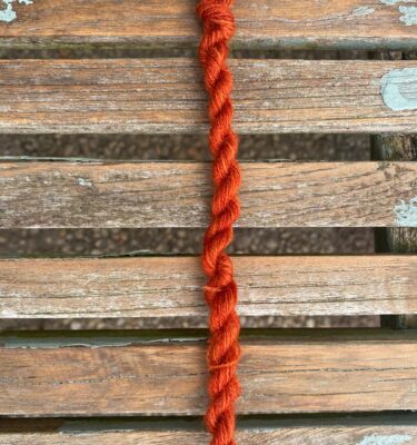 borduurwol meekrap rood 1