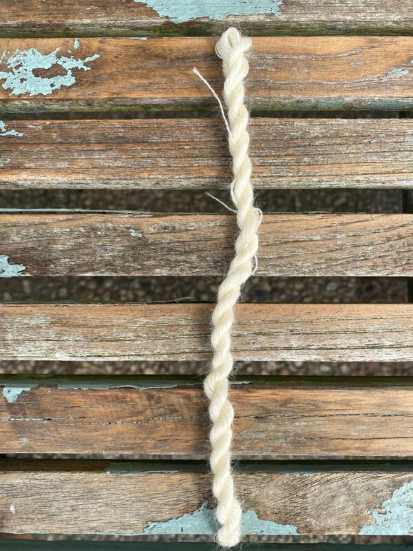 borduurwol naturel
