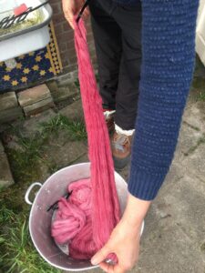 Wol wassen