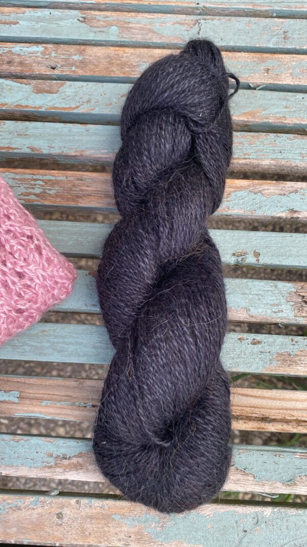 Mohair Zijde zwart