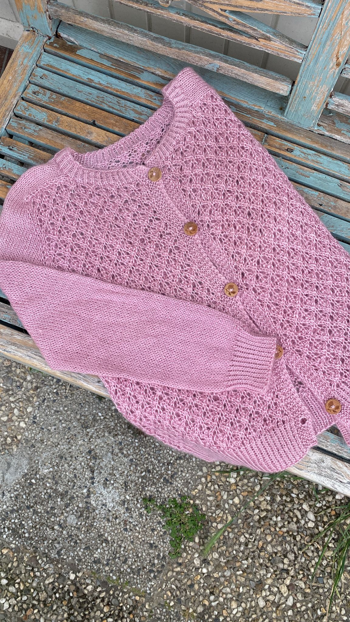 vest mohair zijde